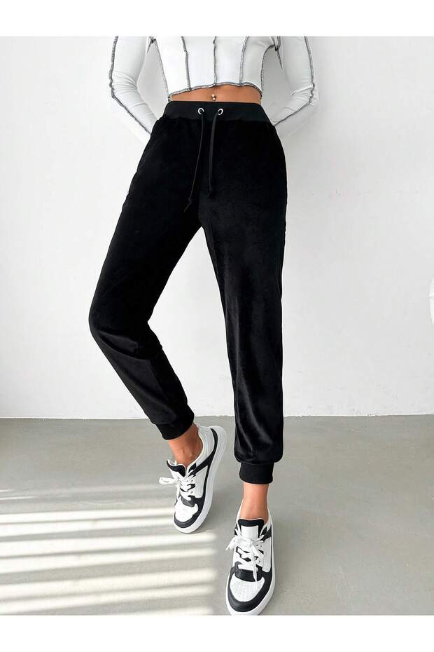 KADİFE EŞOFMAN ALT - 3