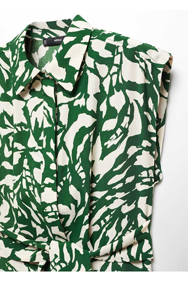 Kuşaklı, Desenli Tulum - 5