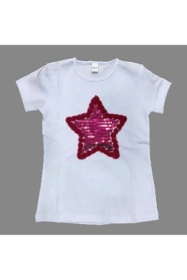 Star Patterned Girl's T-Shirt and Outfit - April 23 Show Nbl2424