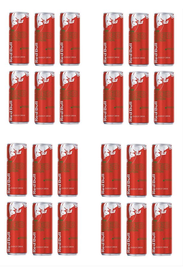 Enerji İçeceği Red Edition Karpuz 250 Ml X 24 Adet - 1