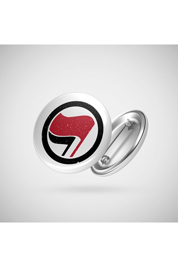 Antifa Flag Rozet - 1