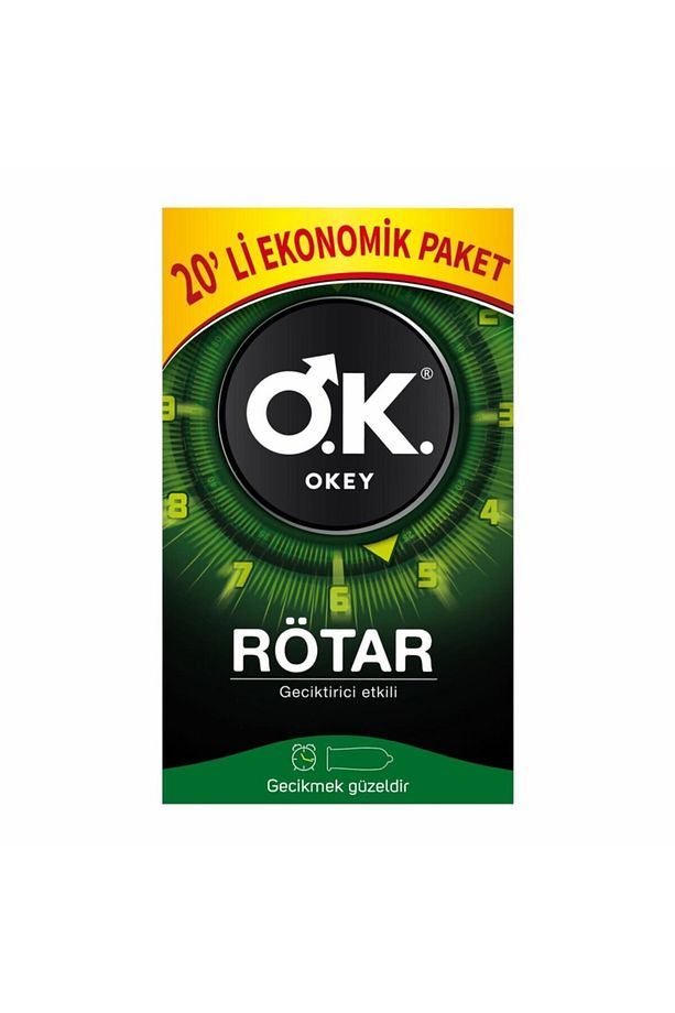 Rötar Geciktiricili Ekonomik 20'li Prezervatif - 2