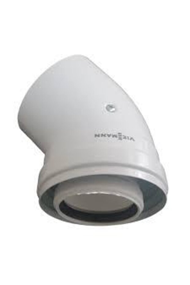 Yoğuşmalı Kombi Baca Dirsek 45 Derece Orjinal - 1