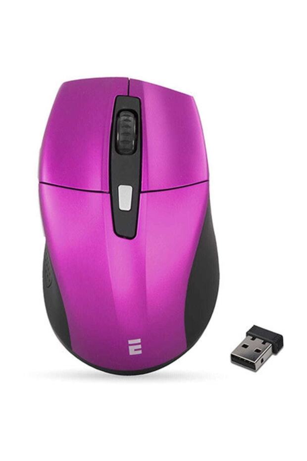SM-861 Usb Mor 800/1200/1600dpi Süper Sessiz Kablosuz Mouse - 1