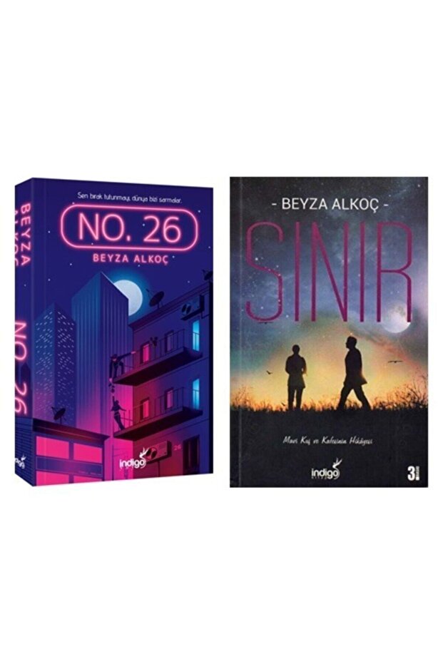 No. 26 Sınır Beyza Alkoç 2 Kitap Karton Kapak Saadetkitap