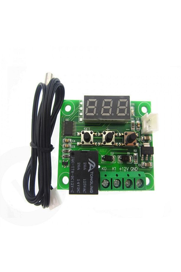 W1209 Dc 12v Kuluçka Termostat Sıcaklık Kontrol - 3