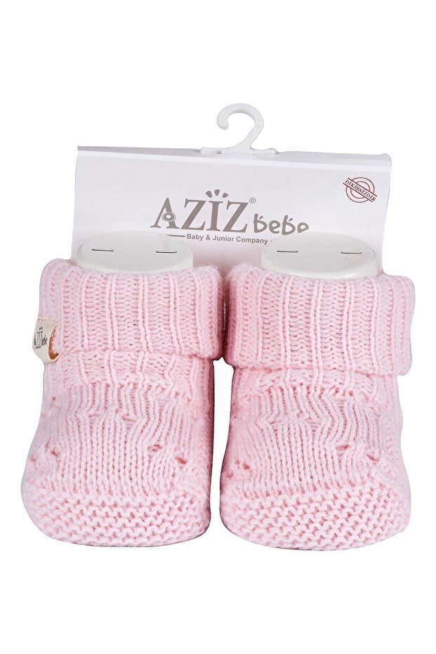 Baby Boy Knitted Booties Azzp38225
