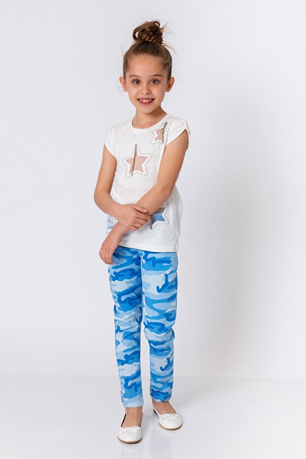 Devojčice plave pantalone - 3