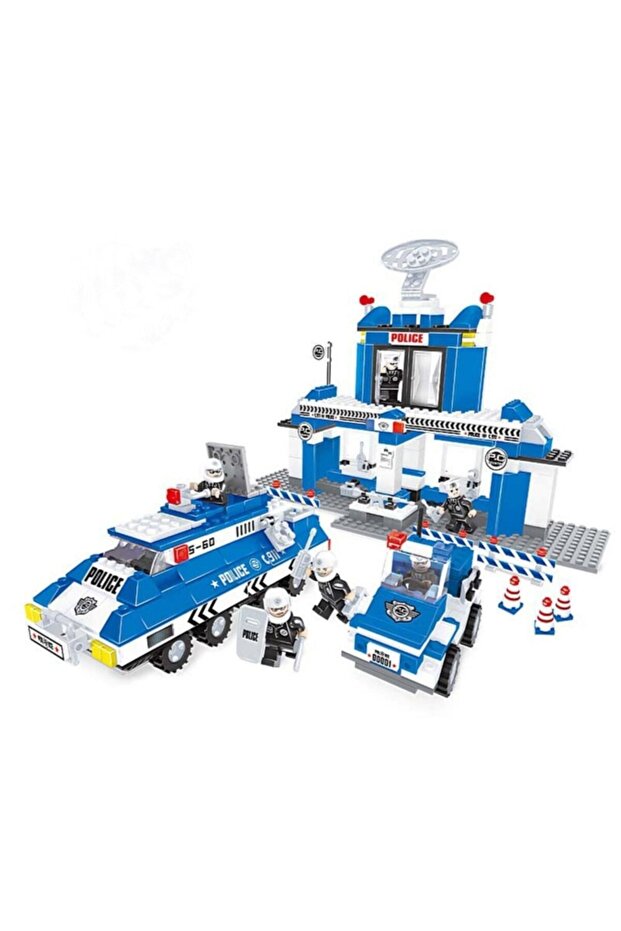 Bricks 567 Parça Polis Seti - 2