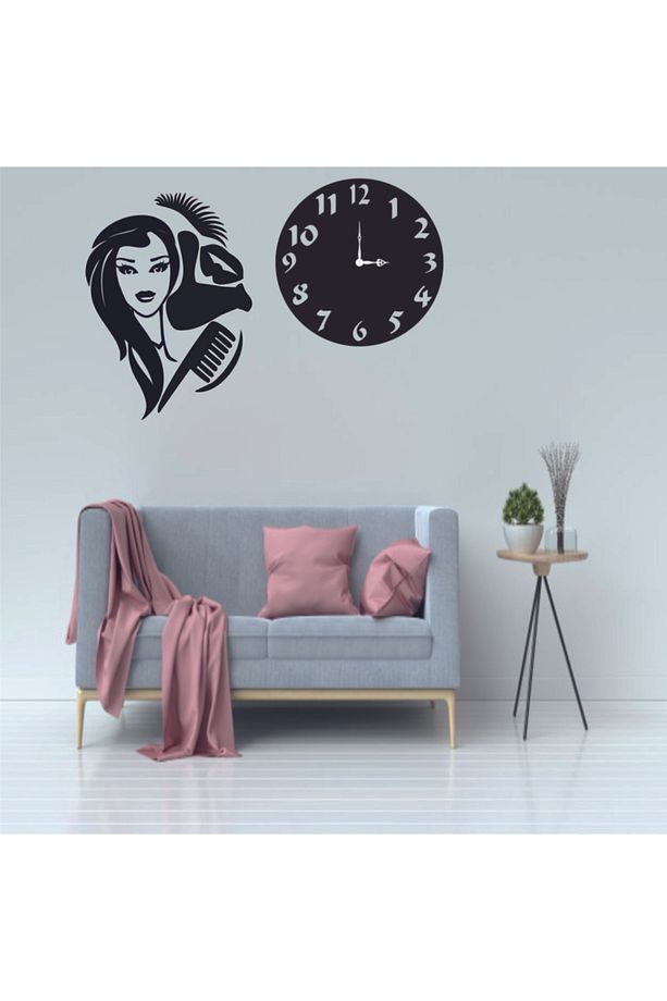 Kuş Desenli Modeli Dekoratif Duvar Saati - 1