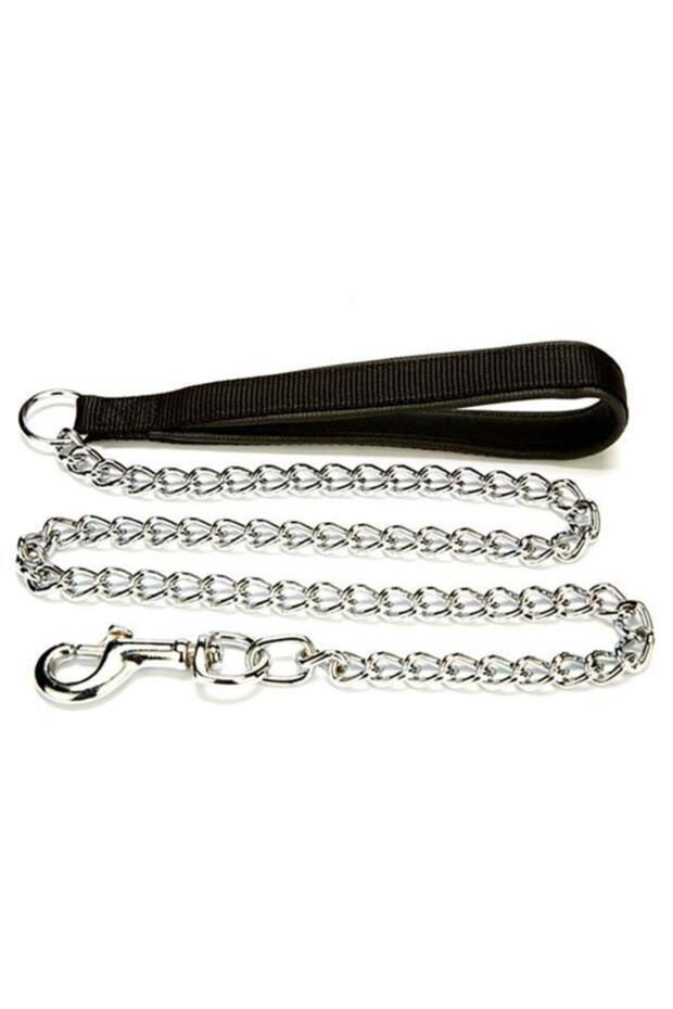 Comfort Woven Dog Walking Collar Medium Black 3.5X110 cm