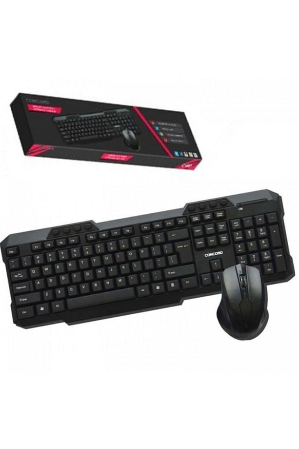 C-60 Kablosuz Multimedia Klavye & Mouse - 1