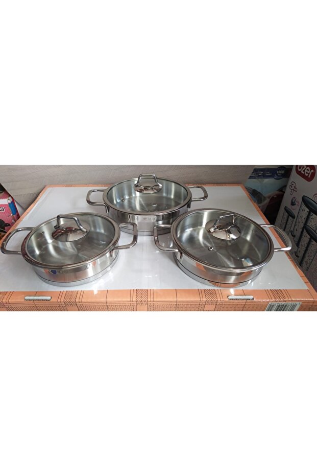 Silver Omlet 3lü 16-18-20cm - 2