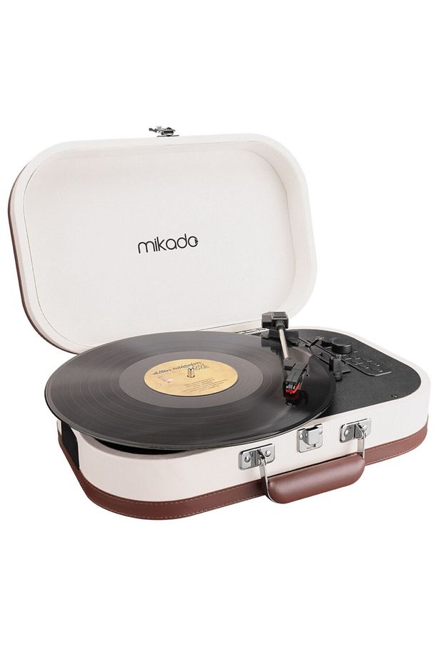 Nostalgia Mn-101 Pikap Fil Dişi Usb+rca+bluetooth Destekli Müzik Kutusu - 5