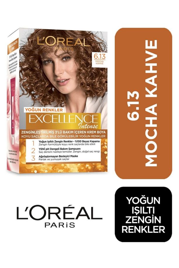 Saç Boyası - Excellence Intense 6.13 Mocha Kahve 3600522822233 - 1