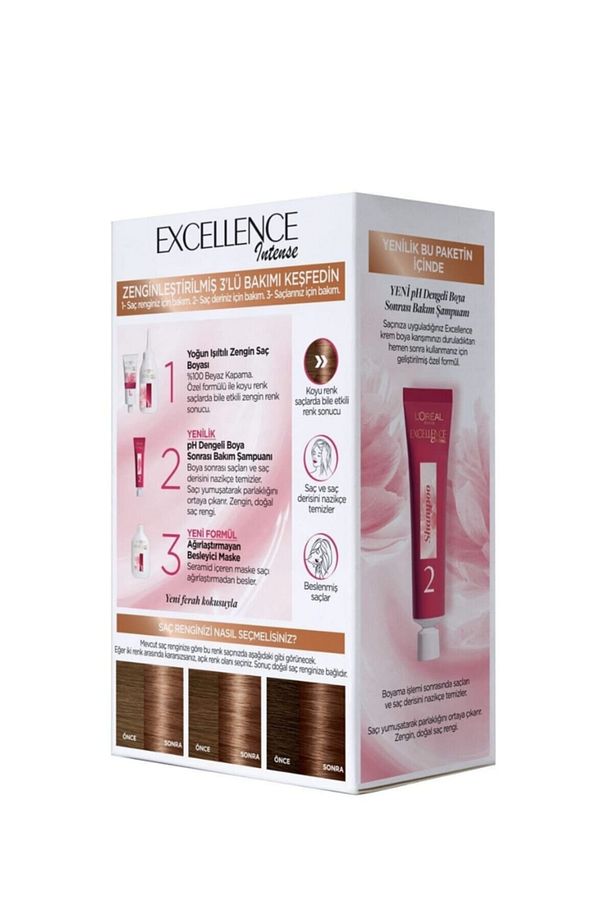 Saç Boyası - Excellence Intense 6.13 Mocha Kahve 3600522822233 - 2