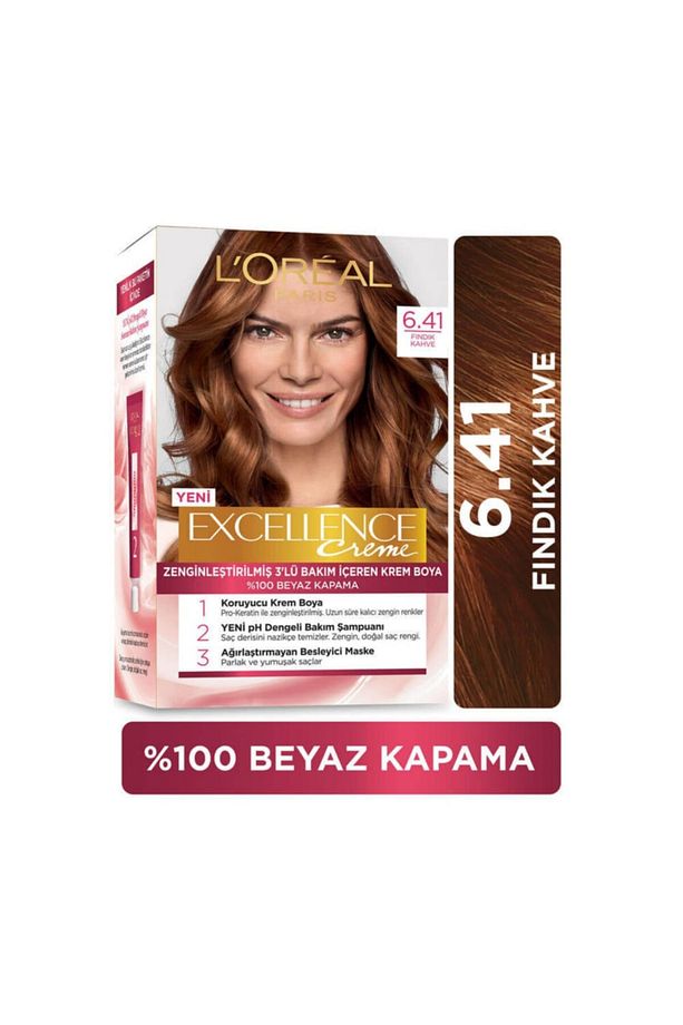 Excellence Cream 6.41 Fındık Kahve - 1
