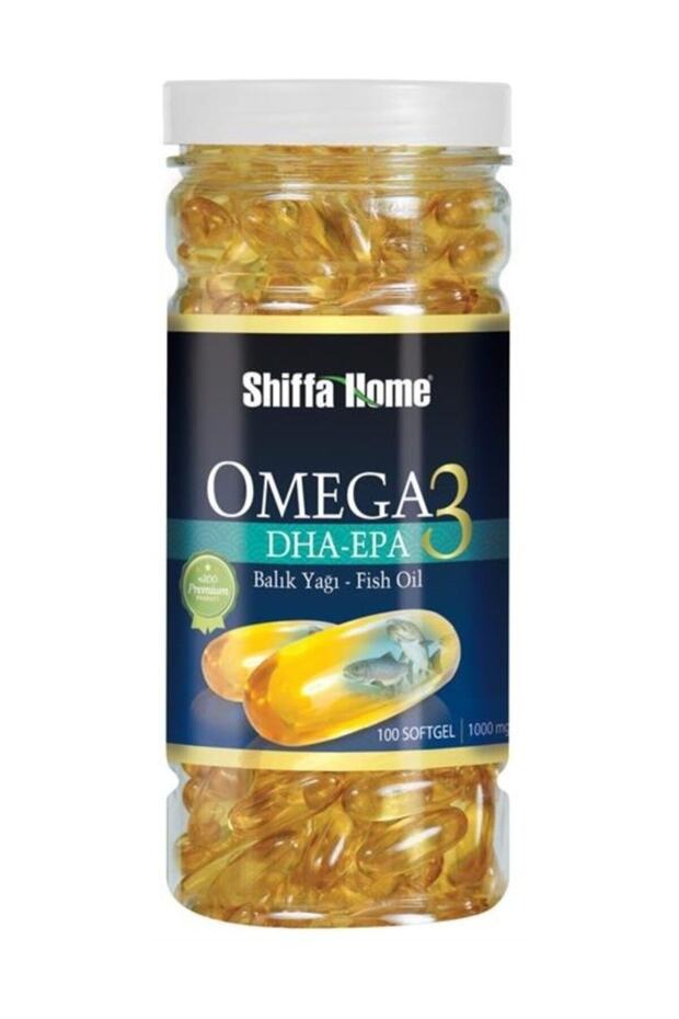 Omega 3 Softgel Capsule - Fish Oil Dha Epa 1000 Mg