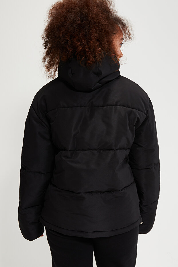 Schwarze Jacke für Damen/Mädchen - 4