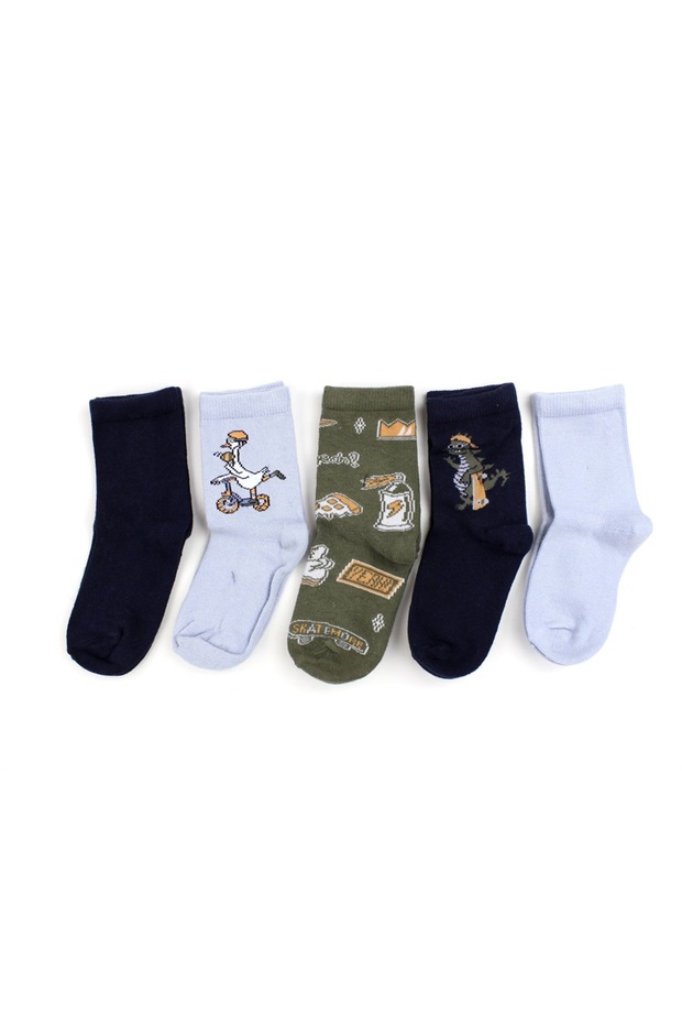 Socken Blau - 1
