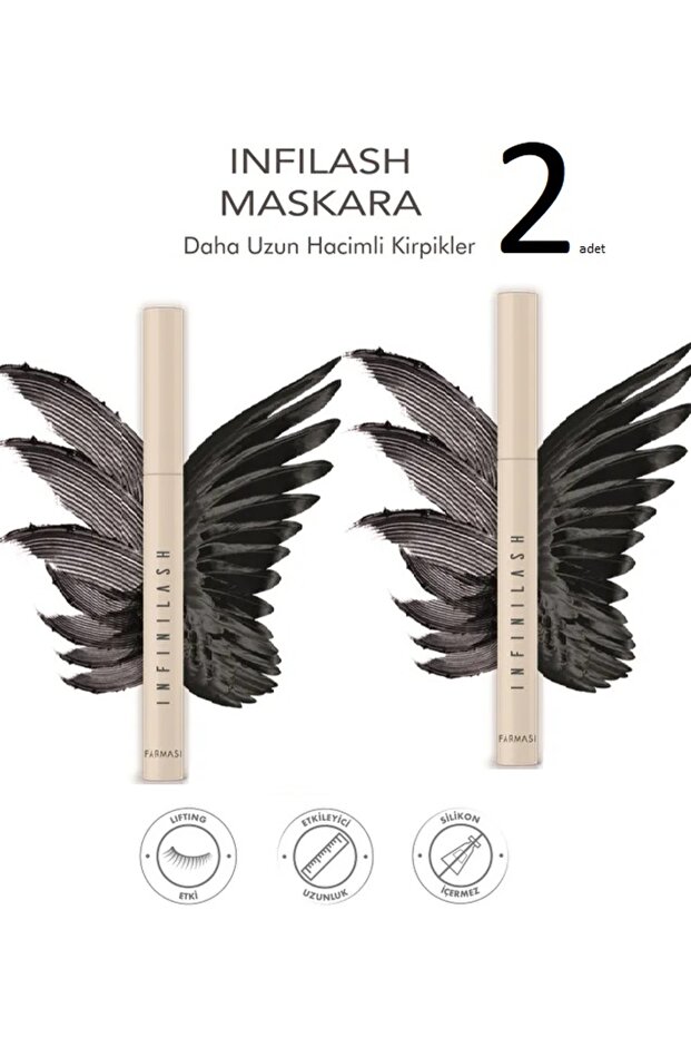 INFINILASH NEW GENERATION MASCARA 9 مل - 2 قطعة