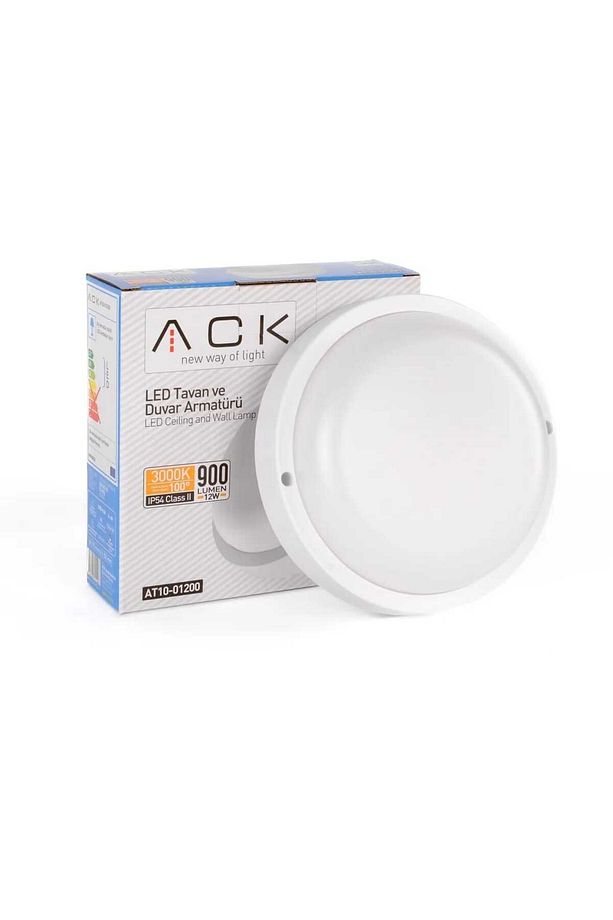 LEDLİ YUVARLAK DUVAR VE TAVAN APLİK ACK - 2