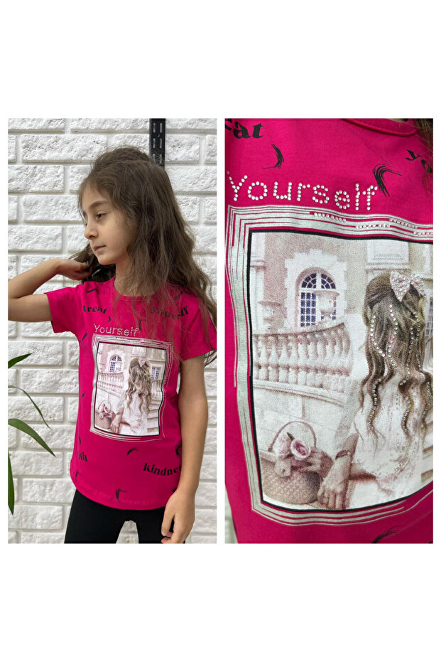 Girl's T-shirt with good quality