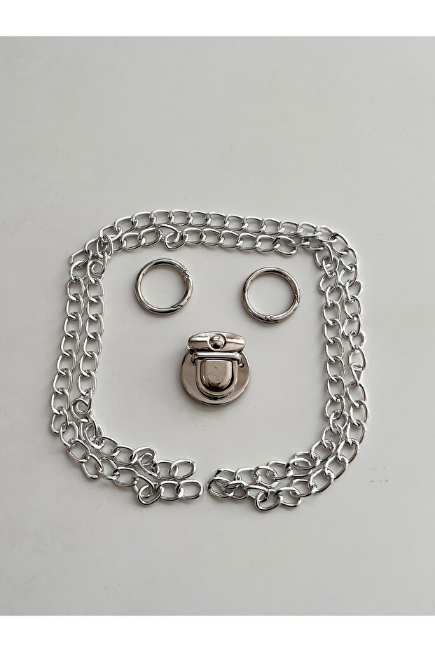 Bag Chain Set Silver
