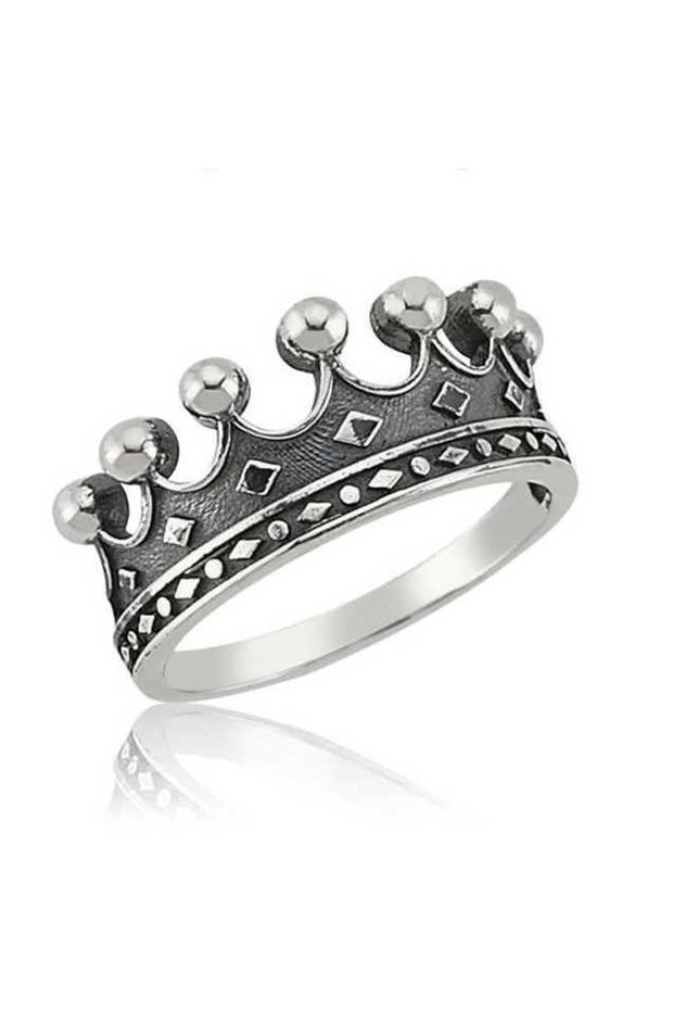 خاتم رجالي بحجم قابل للتعديل من King Crown