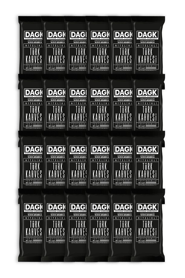 Türk Kahvesi Nitelikli Tek Fincanlık 6 g x 24 Adet - 3