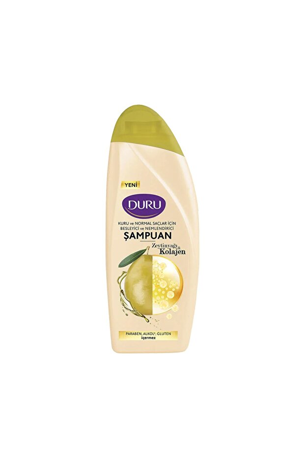 Zeytinyağı&Kolajen Kuru ve Normal Saçlar için Şampuan 12x500 ML - 3