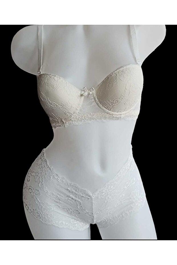 بدلة دانتيل مبطنة - 3