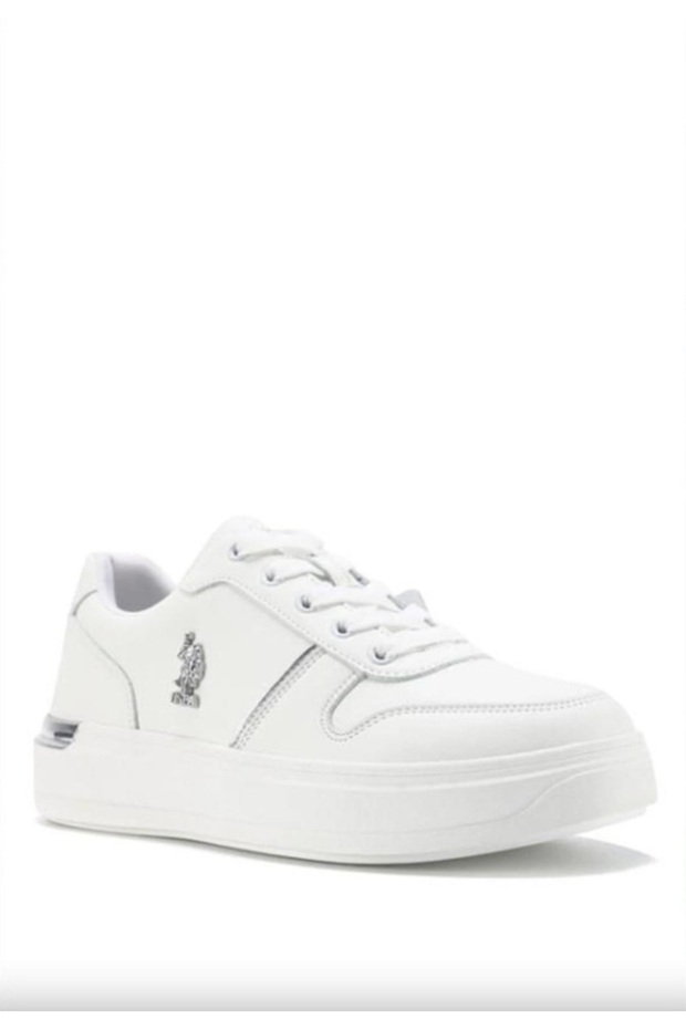US Polo AssnAlka 4Fx White Kasin Sneaker Sports Shoes
