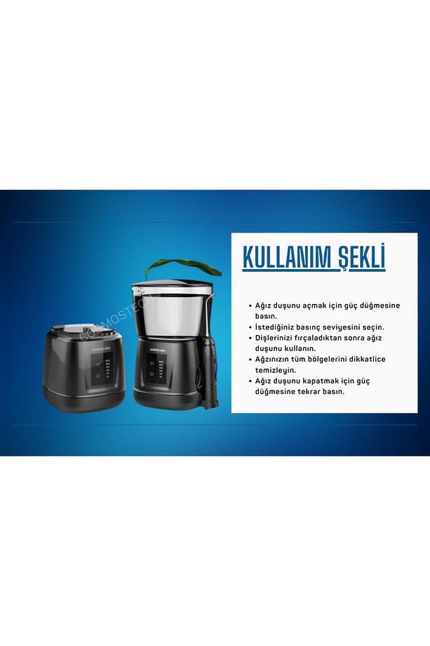 Wp-v700plus-w Water Flosser Profesyonel, Masajlı, 1000ml Diş/protez Bakım Ve Ağız Duşu Si - 6