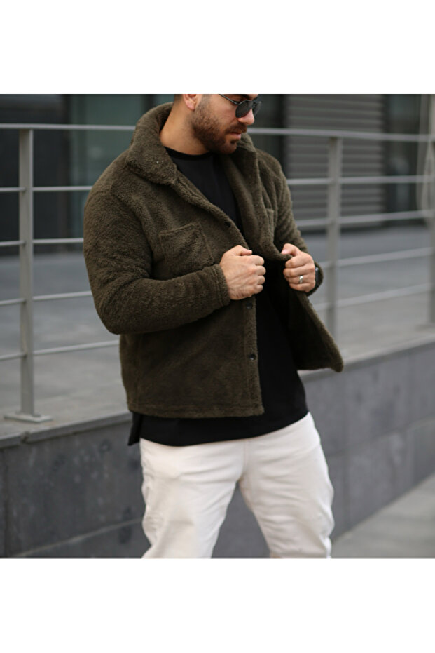 CEPLİ PELUŞ GÖMLEK - 2