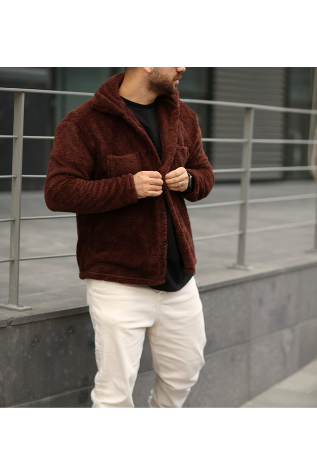 CEPLİ PELUŞ GÖMLEK - 1