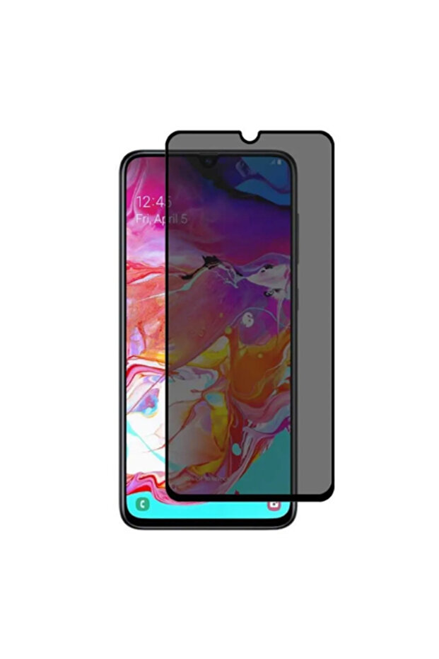 واقي شاشة نانو سيراميك شبح للحماية الأمامية متوافق مع هاتف Huawei P30 Lite - أسود