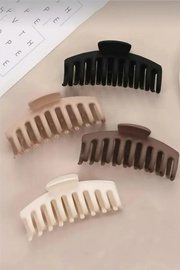 4-Piece Xl Latch Buckle Set Brown - Black 4 Pieces