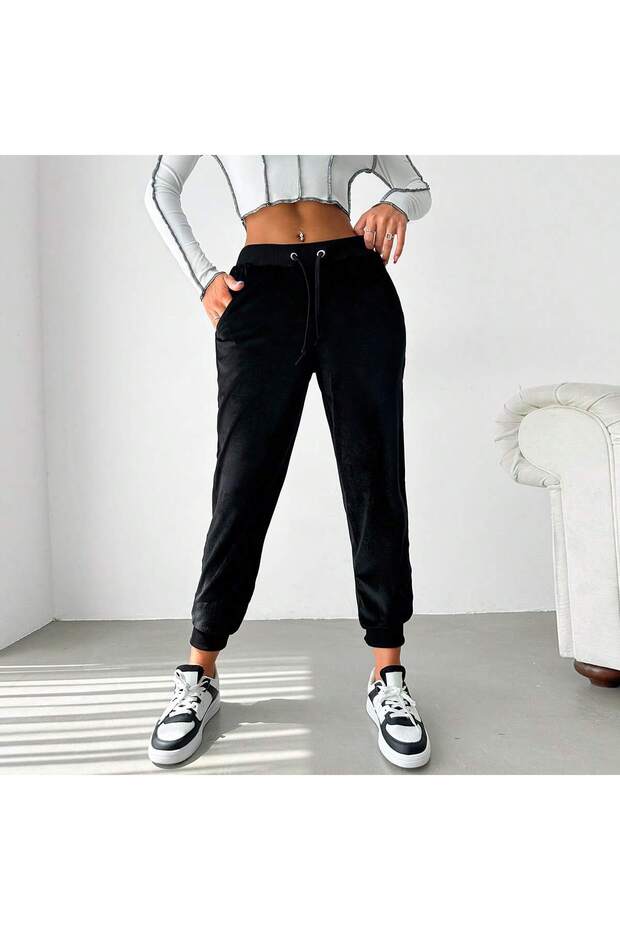 KADİFE EŞOFMAN ALT - 2