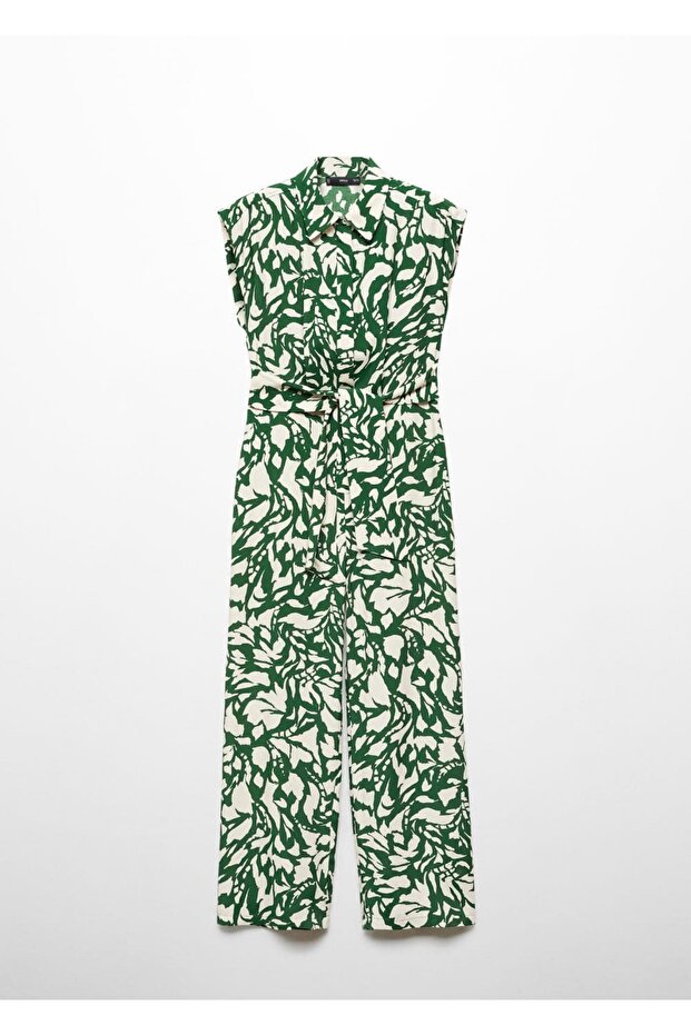 Kuşaklı, Desenli Tulum - 3