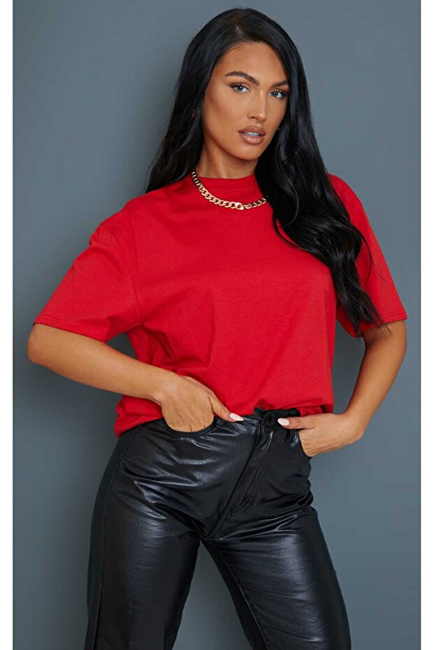 Тениска Oversize Basic - 2