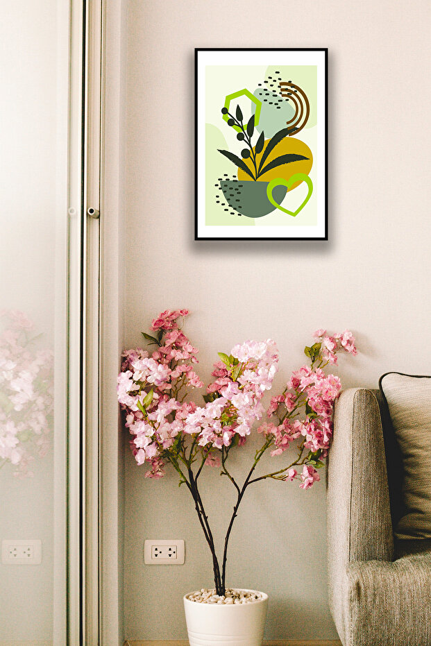 Stylish Wall Artwork, Home, Bedroom, Living Room, Office Frame-Styled Aesthetic Boho Mdf Wall Decor