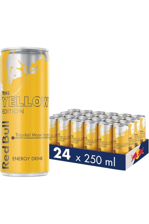 Enerji İçeceği Tropikal Meyve 250 Ml X 24 Adet - 1