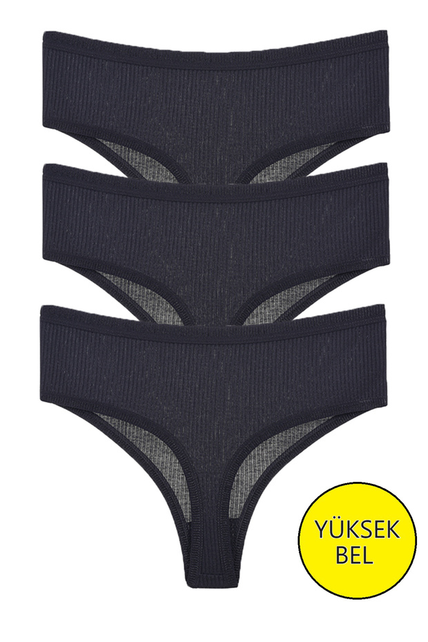 Ψηλόμεσο στρινγκ 3 Συσκευασία - 2