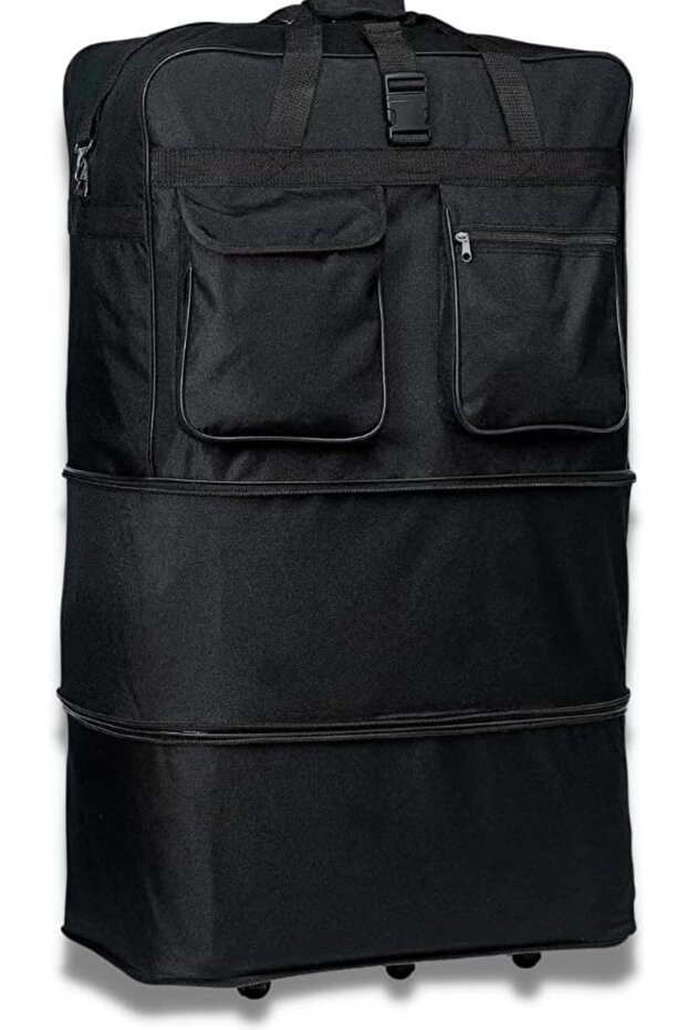 Körüklü askılı tekerlekli dev boy valiz - 3