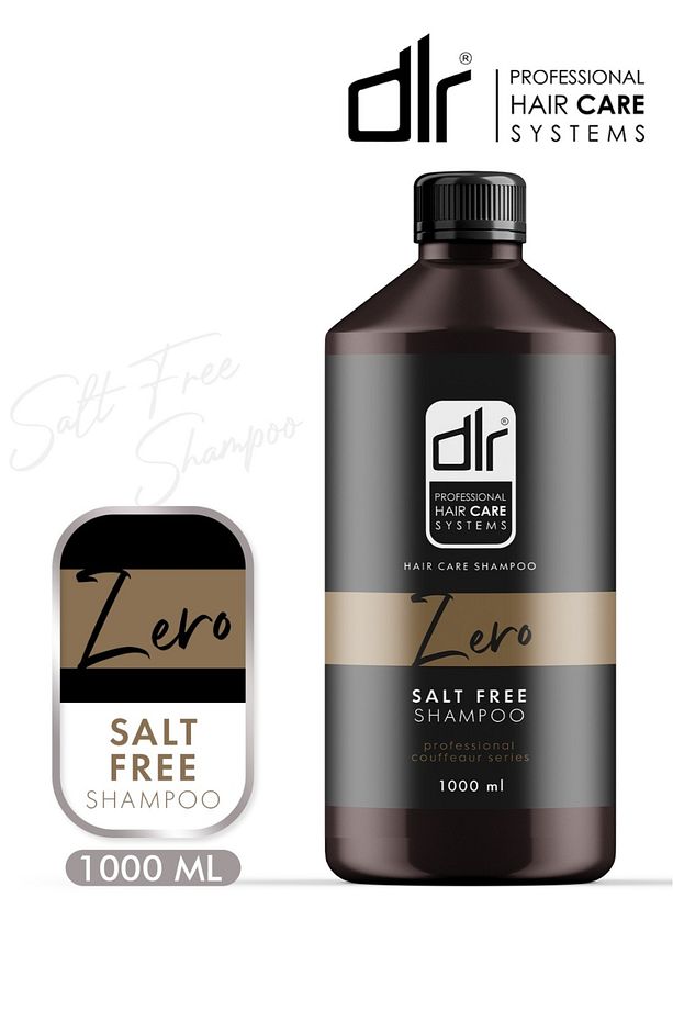 Zero Tuzsuz Şampuan 1000 ml - Profesyonel Kuaför Kalitesinde Onarıcı Ve Parlaklık! - 1