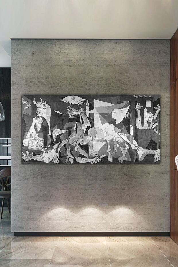 Pablo Picasso Guernica Kanvas Tablo Başyapıtlar - 2
