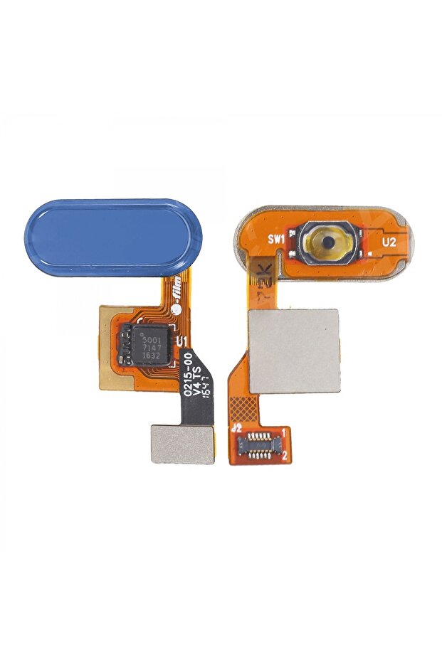 Teknonet Xiaomi Mi Note 2 Compatible Fingerprint Reader Home Key - Blue