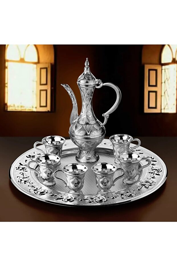 Zemzem Set Glass Set Zemzem Water Set Decorative for 6 People