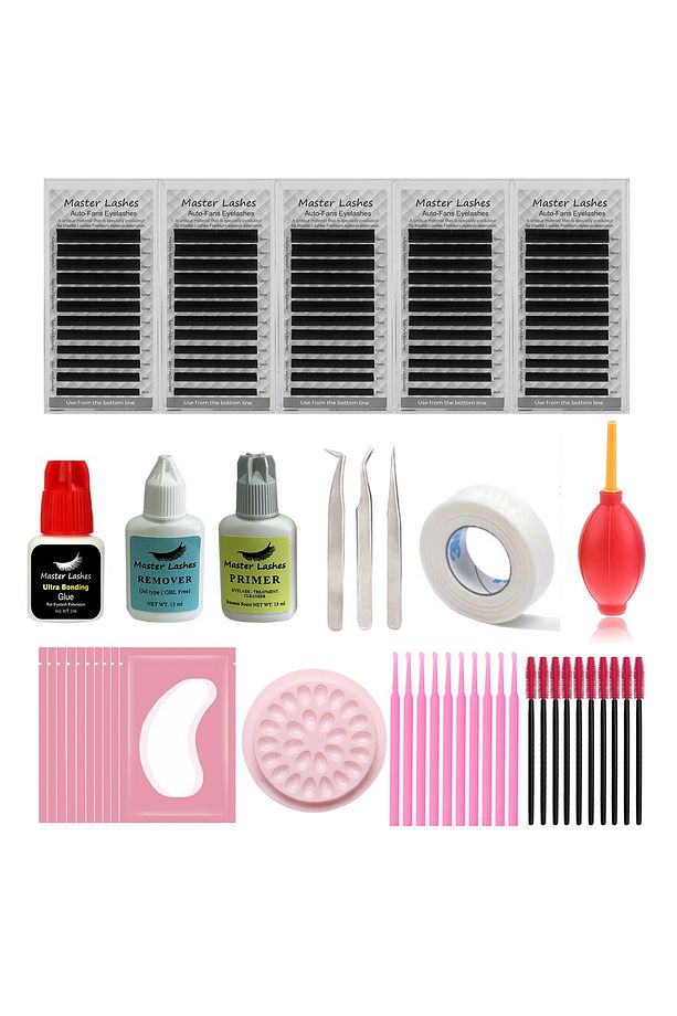 Auto-fan Çek Bırak Ipek Kirpik Seti Profesyonel Full Set - 1